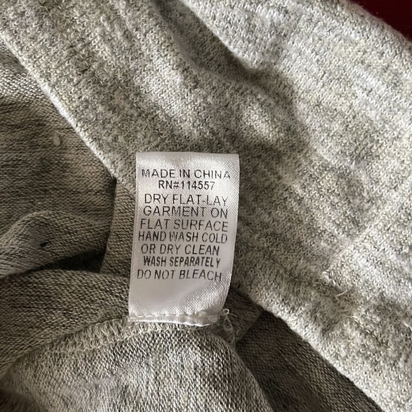 Anthropologie THML Sz M Nordic Fair Aisle Printed Sweater Dress - Picture 13 of 13